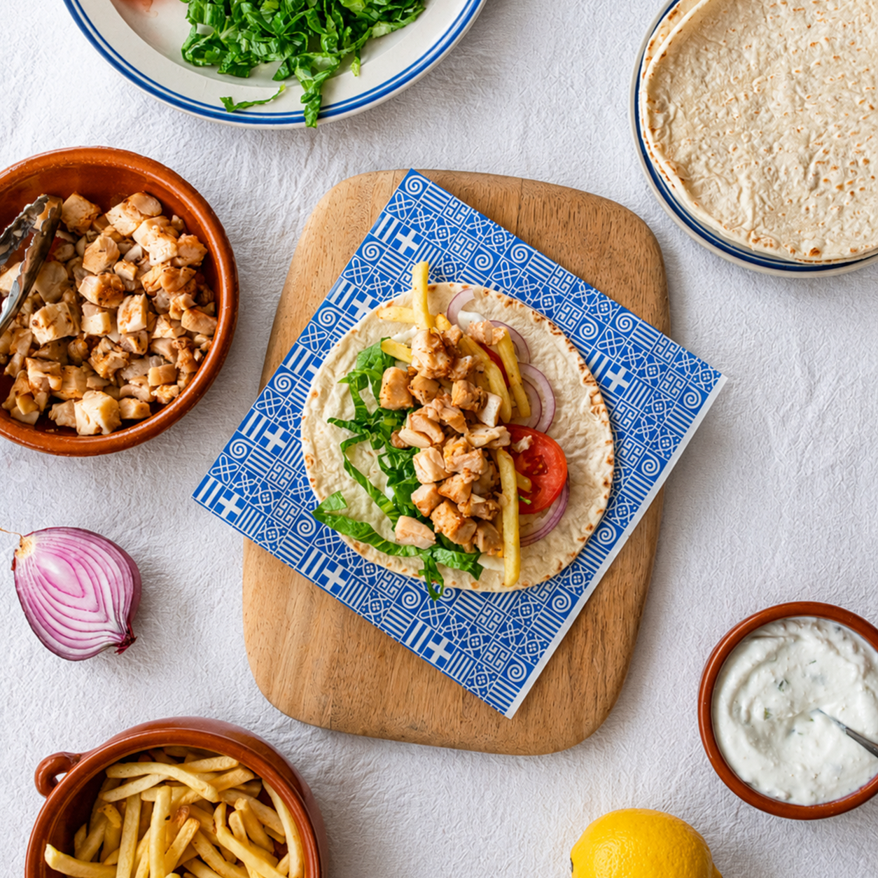 Chicken Gyros - 1.5kg